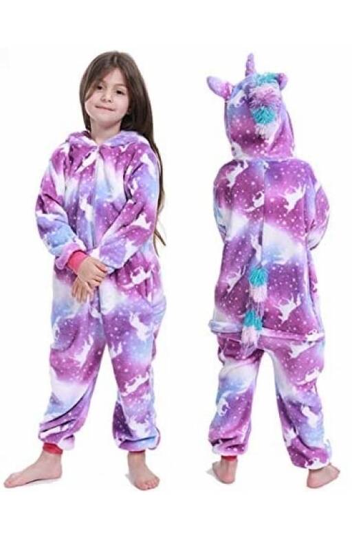 Pijama Unicornio Violeta Adultos Animalitos