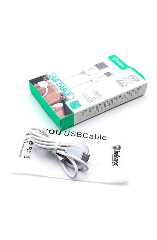 INKAX  CK-60-TYPE C CABLE  , BLANCO 100 CM. 2.1 A