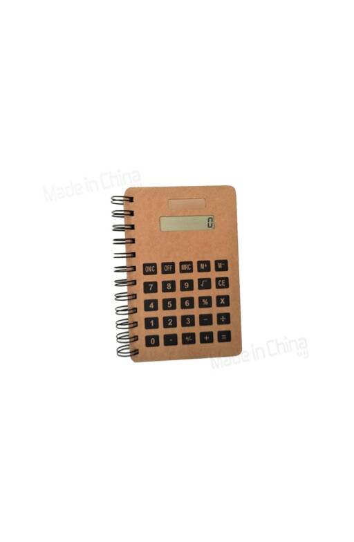 Cuaderno Calculadora Cartón