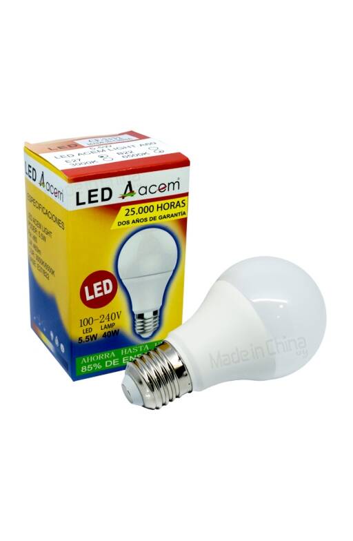 Lámpara LED 5.5W - 40W