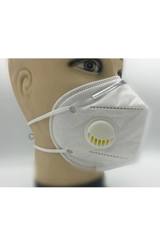 Tapa Boca mascara barbijo  Reforzada Con Valvula   KN95 Respirador con Certificado de Exportación